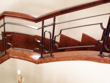 Kovácsoltvas korlát